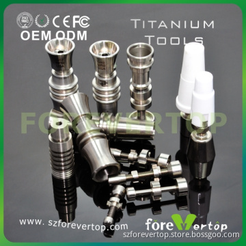 Gr2 Titanium Dabber Nails&Domeless Titanium Nail Smoking
